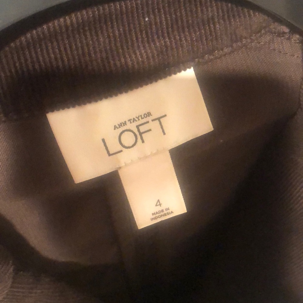Ann Taylor LOFT Corduroy Blazer/Jacket Size 4 - Picture 4 of 8